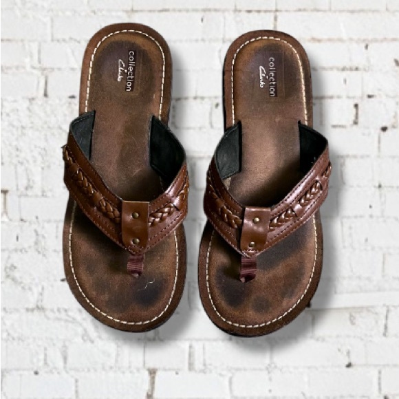 🩴 Clarks Fenner Nerice Flip-Flops - Picture 1 of 5